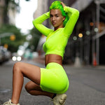 Hot 2Pcs Long Sleeve Tracksuit