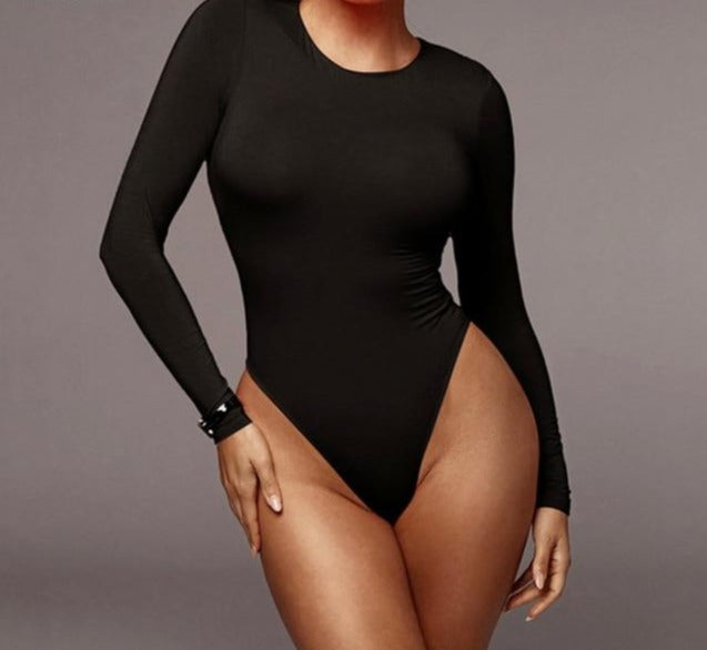 Long Sleeve Sexy Streetwear Bodysuit