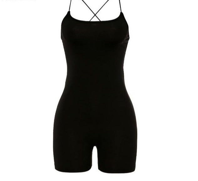 Skinny Spaghetti Strap Bodycon bodysuit