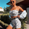 Snake Skin Two Piece Set