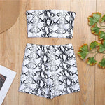 Snake Skin Two Piece Set