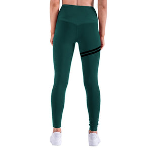 Gold Print Push Up Leggings