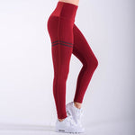 Gold Print Push Up Leggings