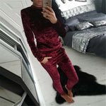 Autumn Velvet 2-Piece Outfit