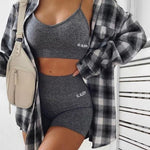 Reflective Letter Print 2 Piece Set
