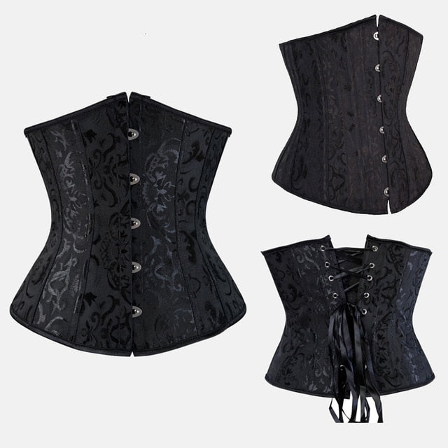 Sexy Underbust Lace-up Corset