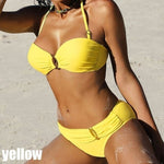 Color Split Sexy Swimsuit