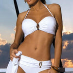 Color Split Sexy Swimsuit