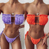 Sexy Bandeau Push Up Bikini Set